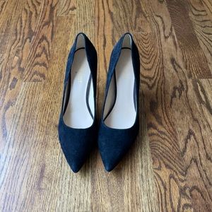 Nine West suede heels